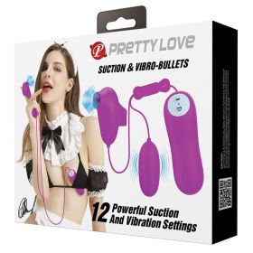 Pretty Love Suction and Vibro Bullets