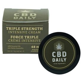 CBD Daily Triple Strength Intensive Cream Travel Size 0.