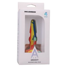 A Play Groovy Silicone Anal Plug Sunrise 4