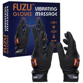 Fuzu Vibrating Massage Gloves Medium