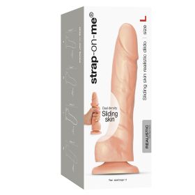 Strap On Me Sliding Skin Realistic Dildo Vanilla L