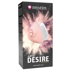 Mystim Heart's Desire Layon Vibrator Rose