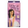Natalie's Toy Box Lick N' Stick Clit Flicker & G Spot Vibrator