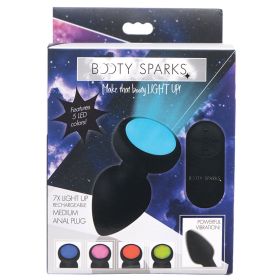 Booty Sparks 7X Light Up Rechargeable Anal Plug Medium
