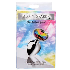 Booty Sparks Rainbow Prism Gem Anal Plug Small