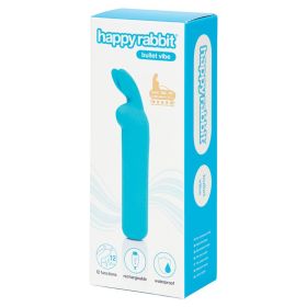 Happy Rabbit Rechargeable Bullet (Option: Blue)